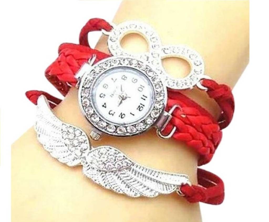 Bracelet Watch for Women - red