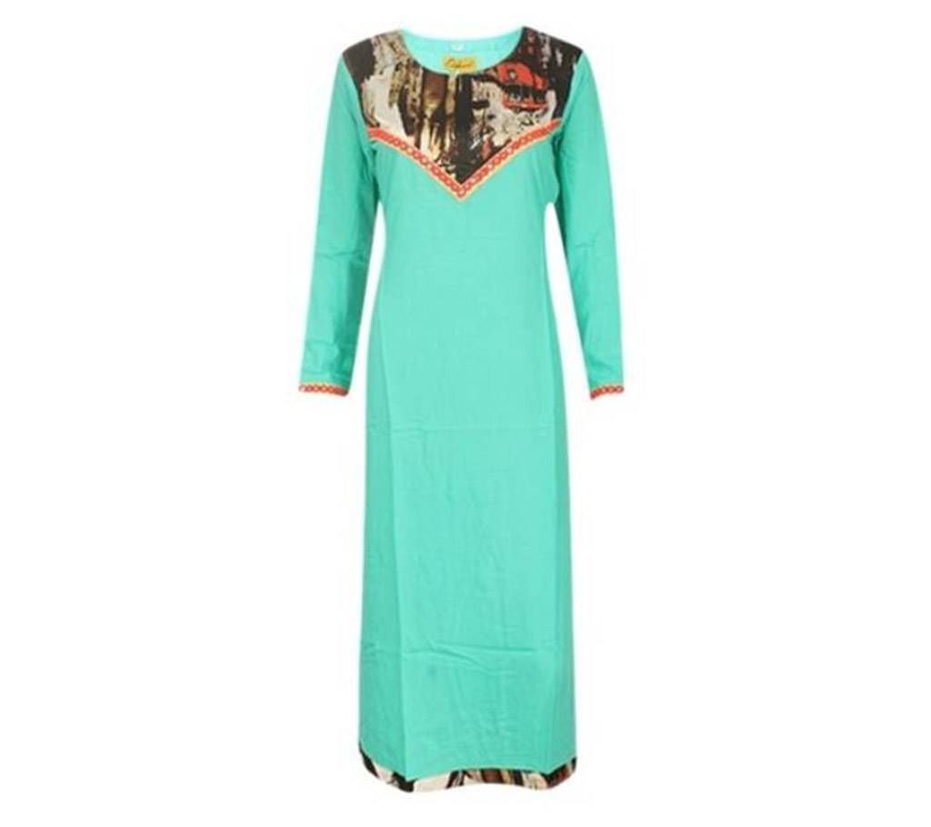 Aquamarine Lilen Kurti