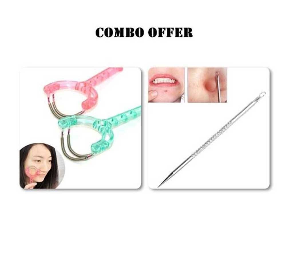 Combo Blackhead Remover and Face hair cleaner epi