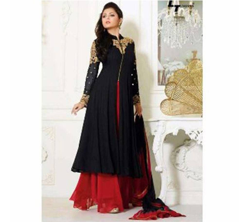 Semistitched Georgette Dress