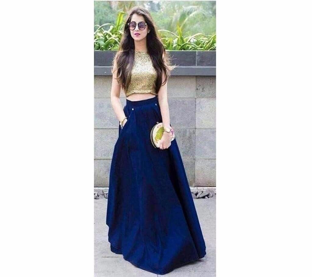Unstitched Georgette Lehenga