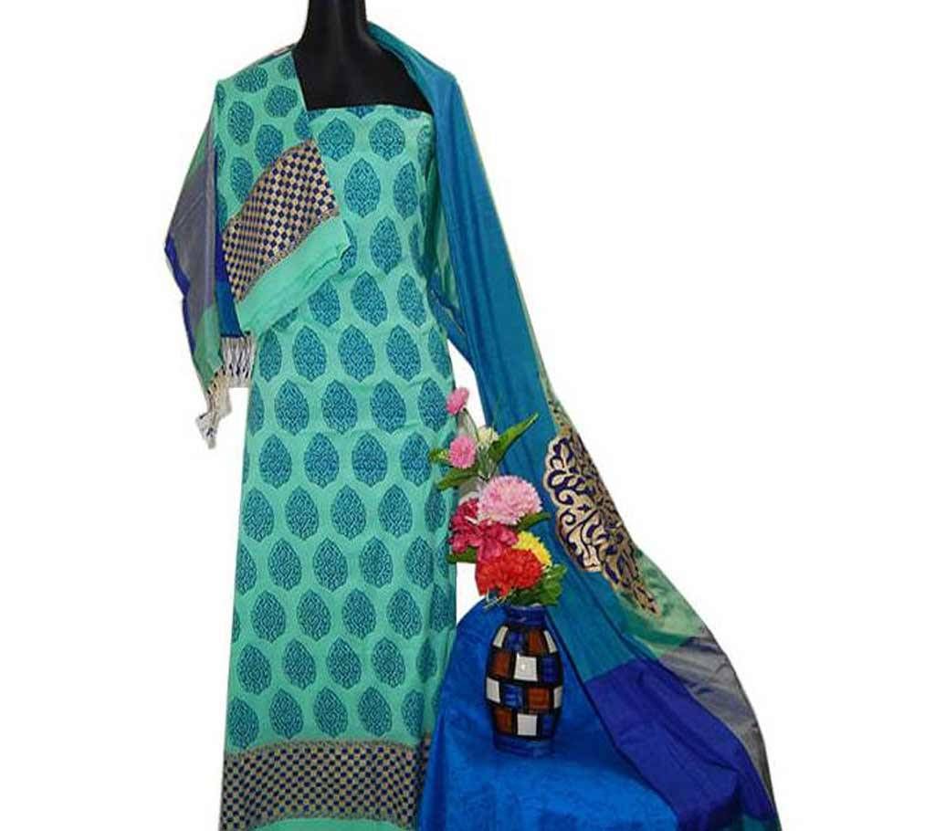 Unstitched BEXI SKIN PRINT THREE PIECE