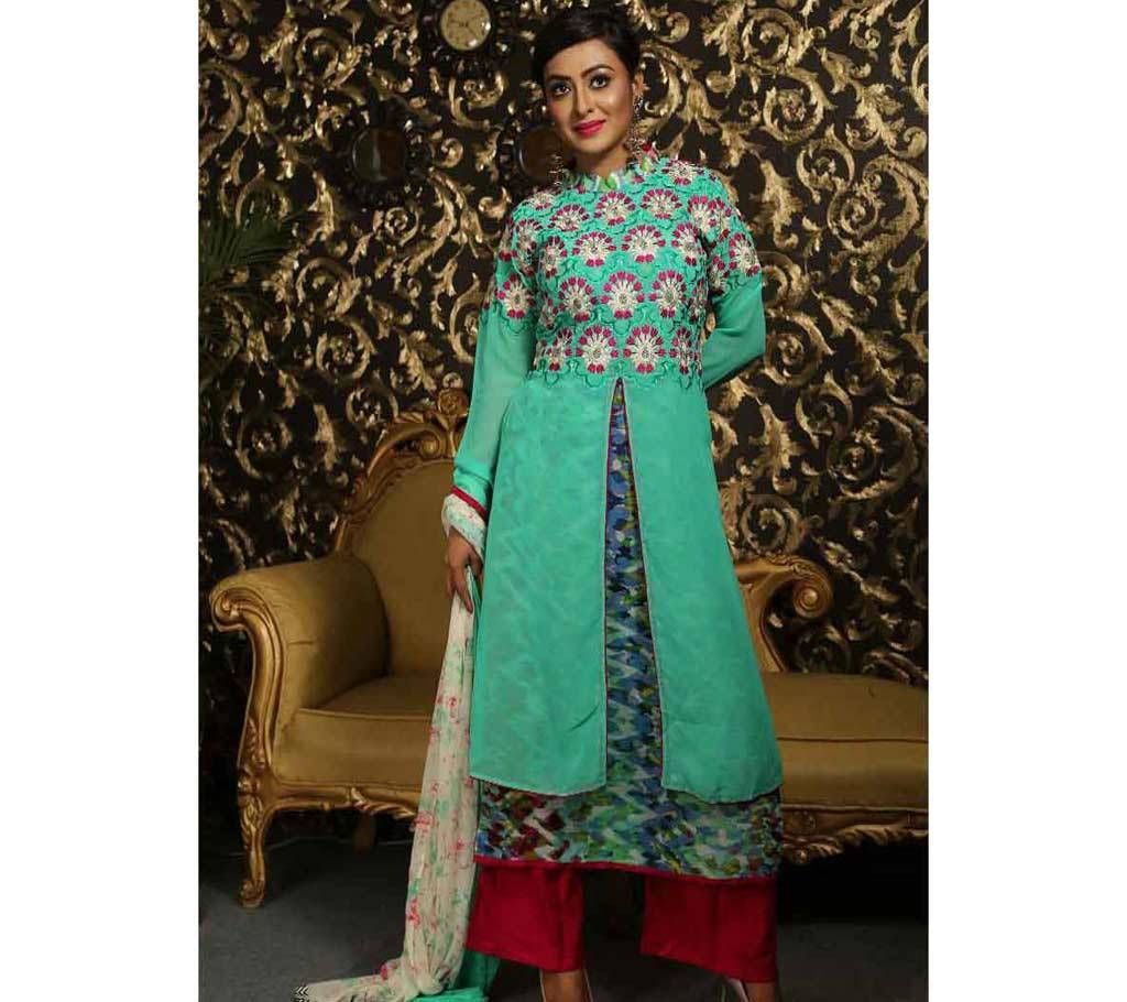 ready made Georgette three piece 