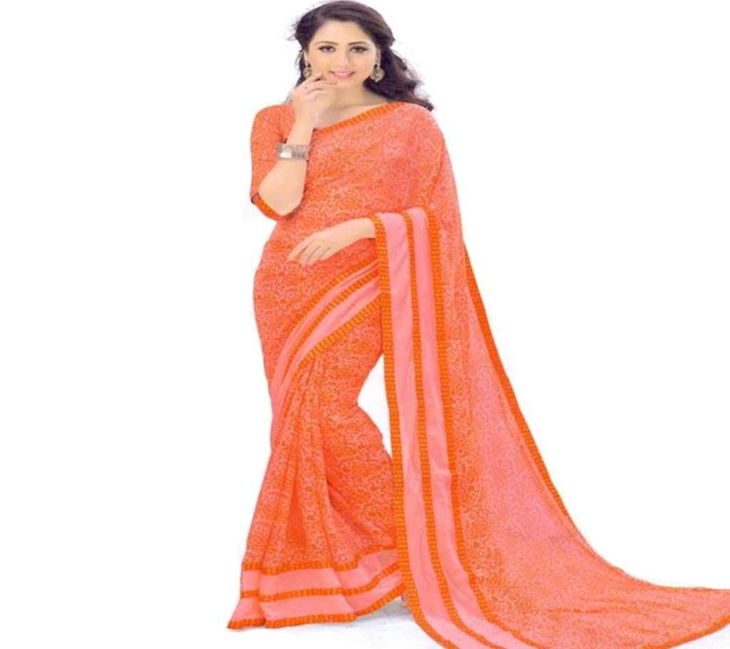 sanjana jamuna chiffon Saree sj-012