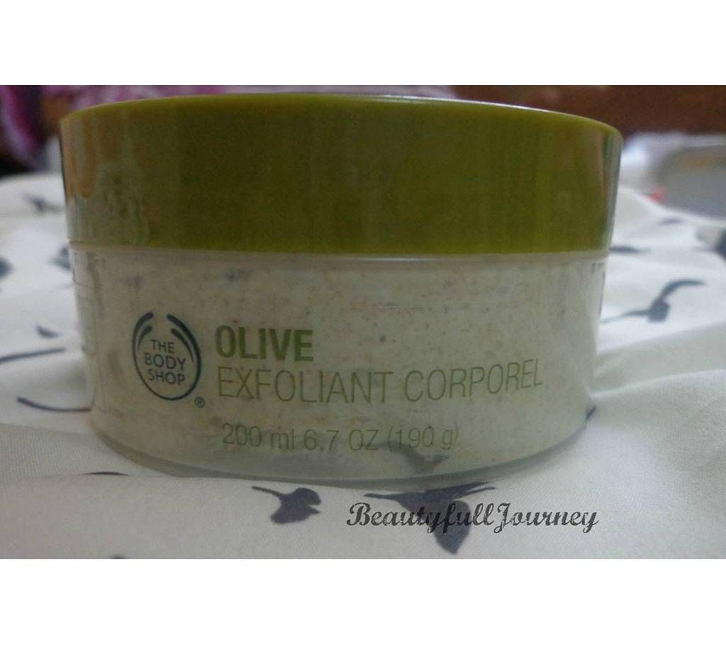 The Body Shop Olive Exfoliating CreOlive Exfoliating Cream Body Scrub  (250ml) from  UKam Body Scrub