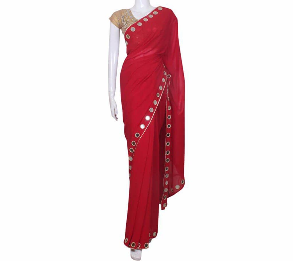 Weightless Georgette sharee 