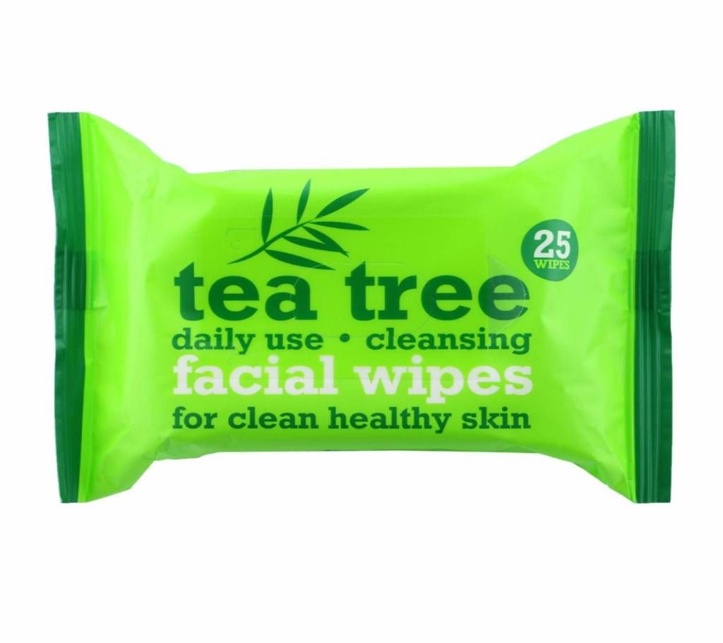 Tea tree face wet tissue
