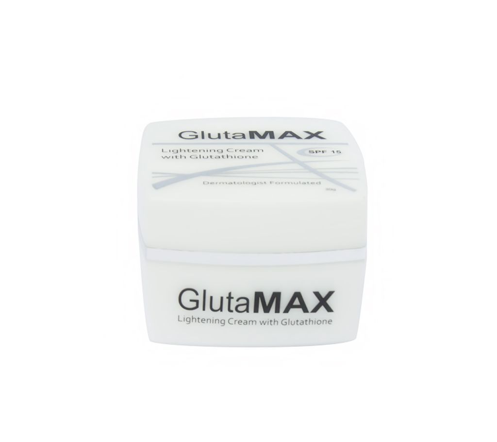 GlutaMAX Lightening Cream with Glutathione and SPF 15 - 30gm  GlutaMAX Lightening Cream with Glutathione and SPF 15 - 30gm  USA 