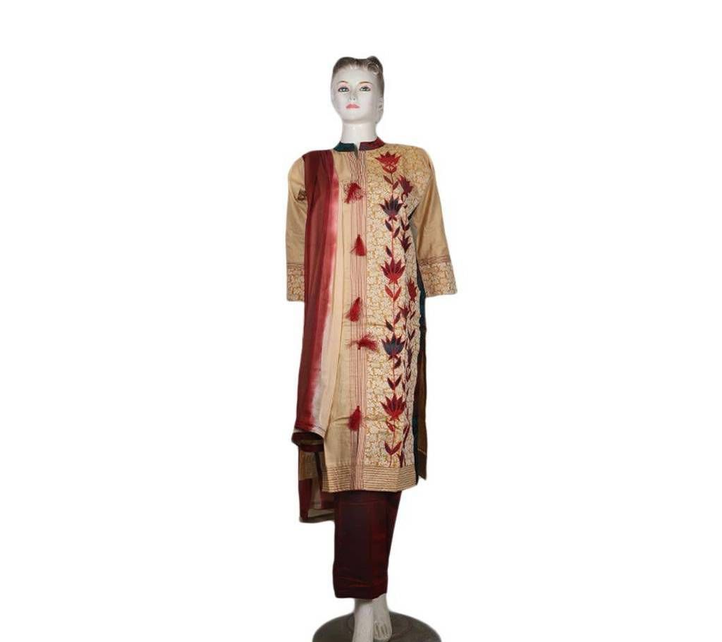 Readymade Aplic Embroidery Work Salwar Kameez