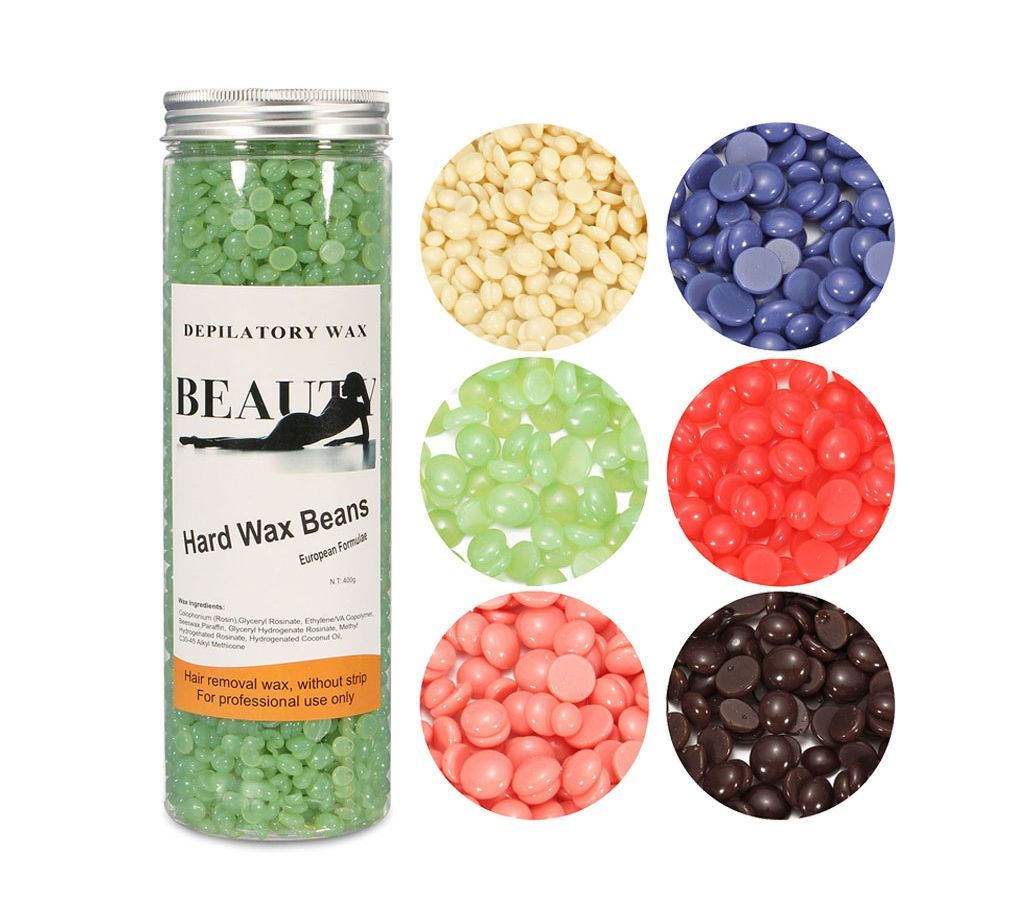 Beauty Lavender Depilatory Hair Removal Hard Wax Beans - 400gm - China