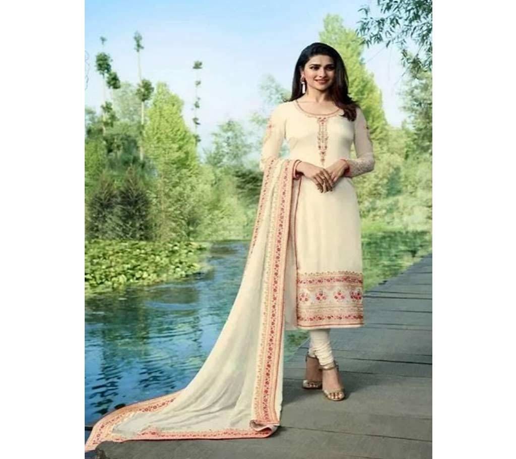 Georgette Unstitched Three piece Dress for Women Copy