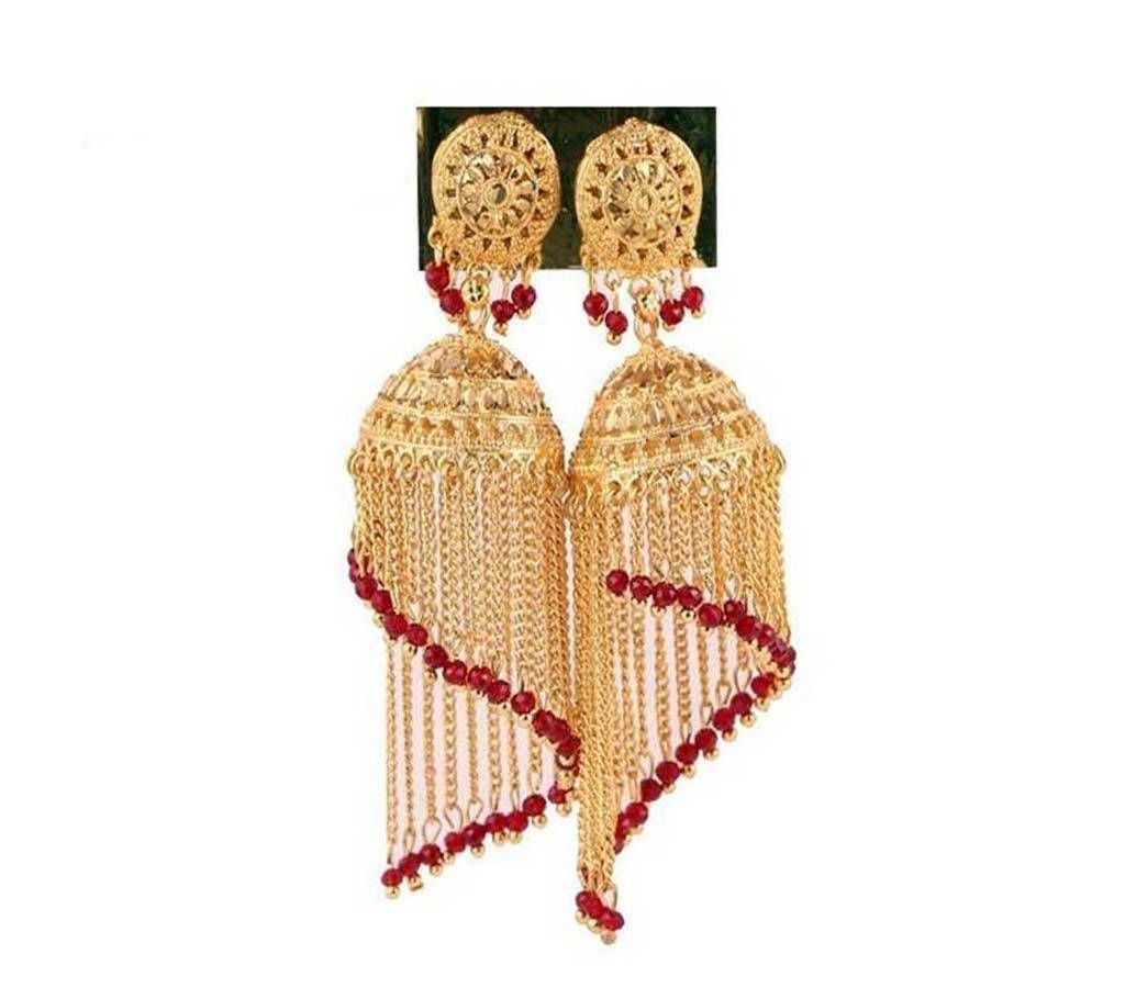 Indian Gold Plated Jumka Yarring
