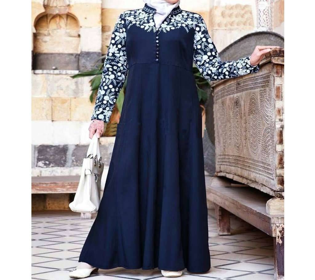 Navy Blue BMW Borka For Women