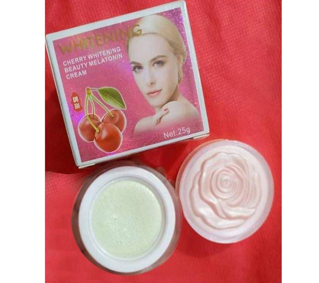 Cherry Whitening Beauty Melatonin Cream-25g-Thailand 