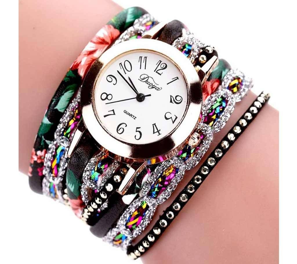 Women Candy Color Quartz Watch Unique Stylish Wristwatch Ornament Gift