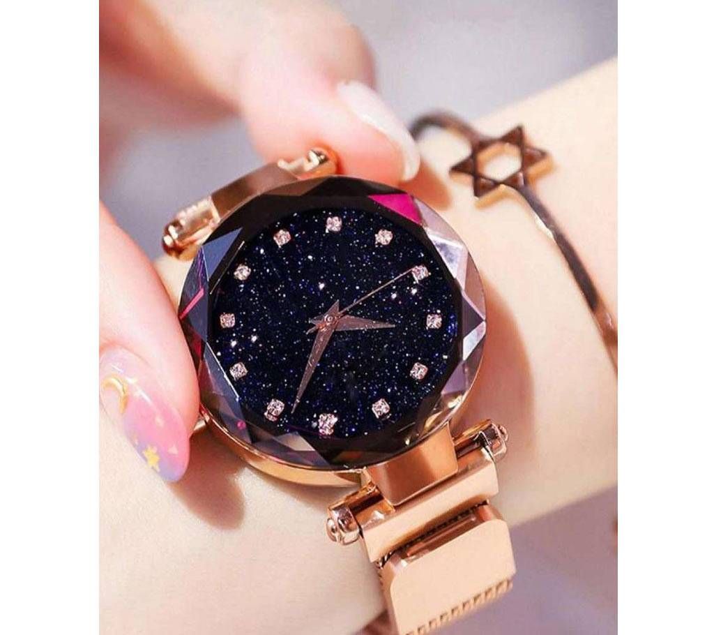 Dior magnet ladies watch golden