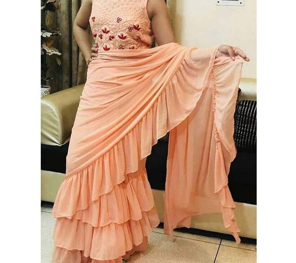 Weight Less Georgette saree For Women BDS-19