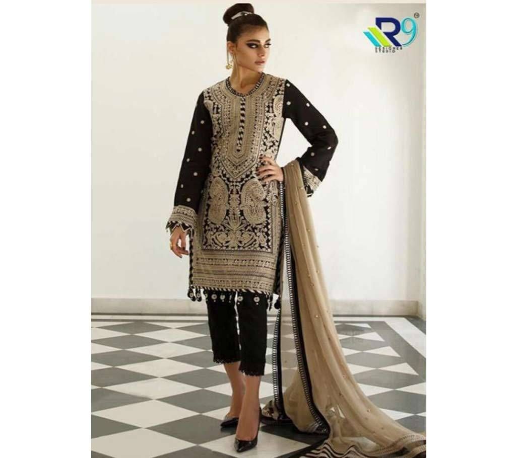 Unstitched Georgette Salwar Suit R9 Designer Studio Gulisa-Hit- 2066 - GBS