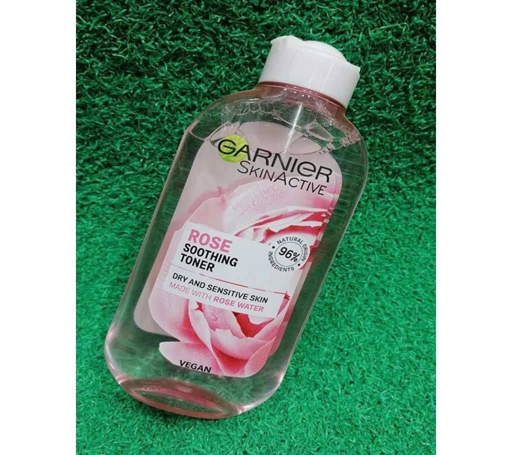 Garnier skinactive rose soothing toner-200ml-USA