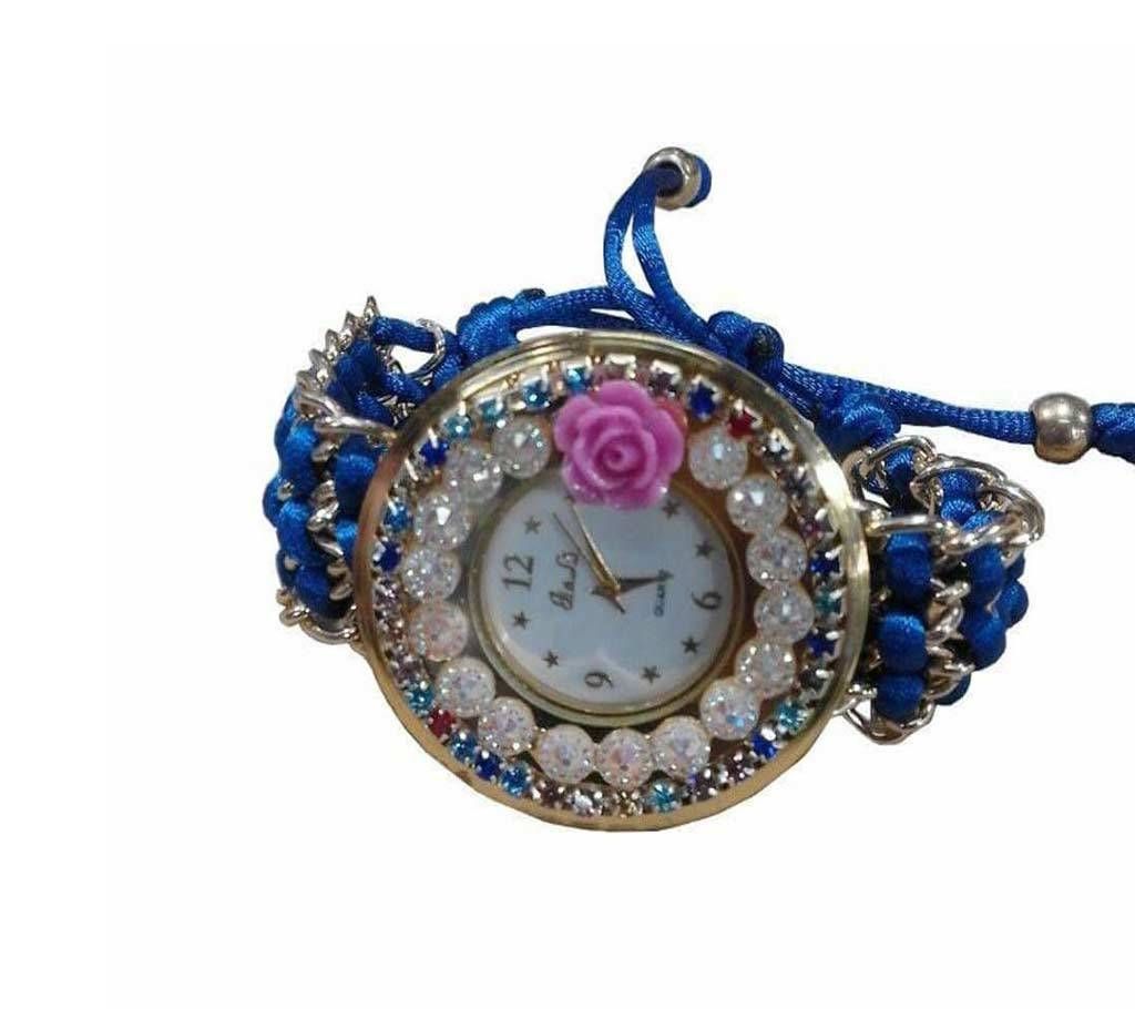 Blue Yarn Ladies Watch
