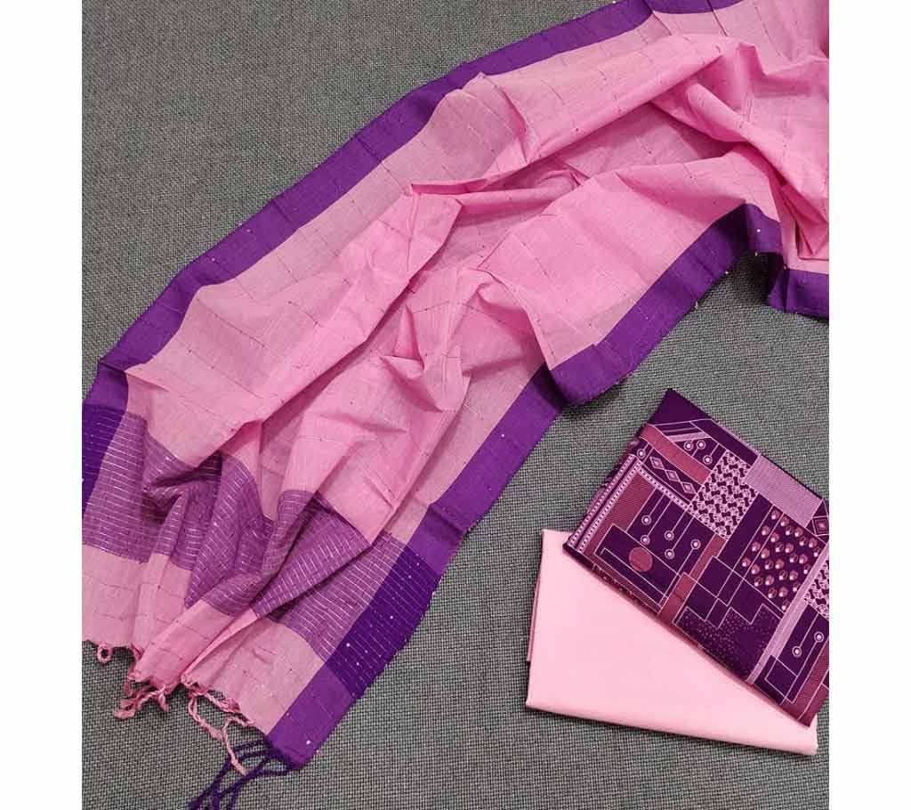 Homemade Tat Original Cotton Multi Color Deshi Shalwar Kameez-40