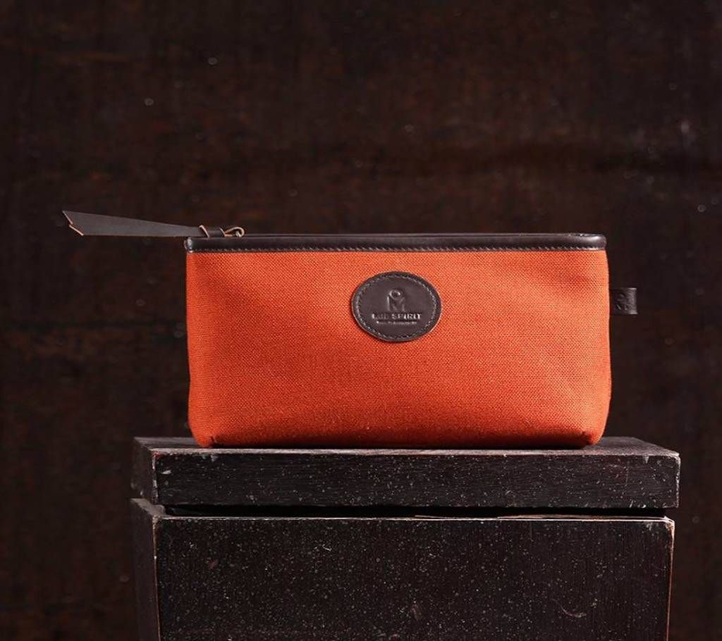 Fiona- sienna makeup pouch