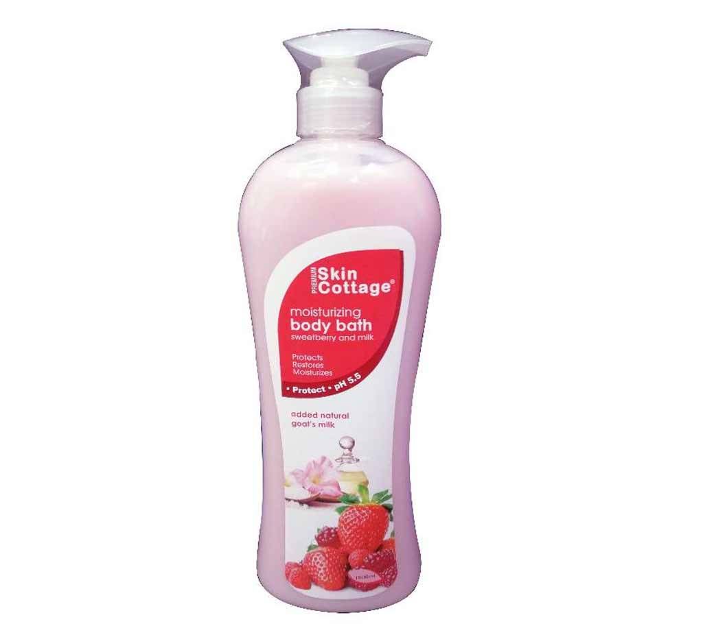 SKIN COTTAGE MOISTURIZING BODY BATH (SWEETBERRY & milk)