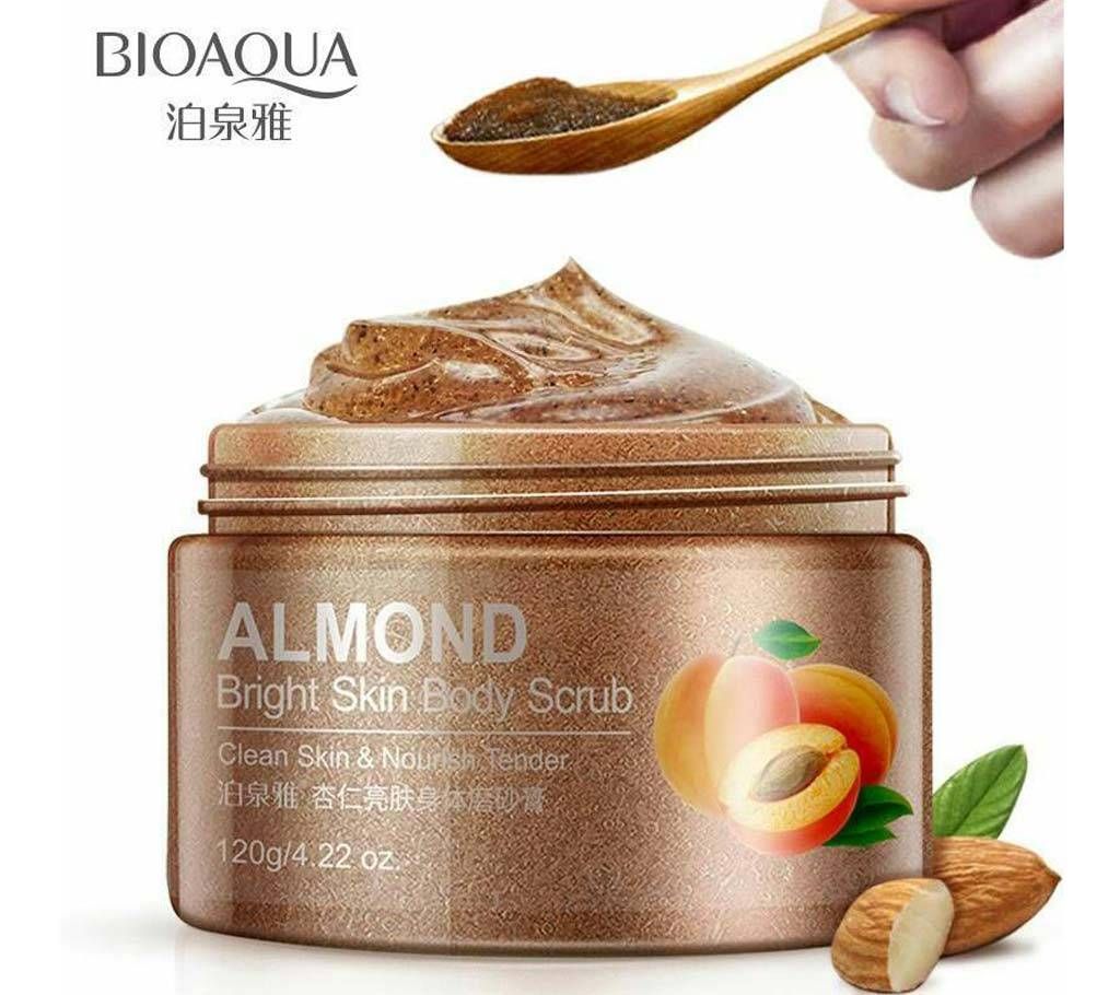 Bioaqua Almond Body Scrub - 120g (China)