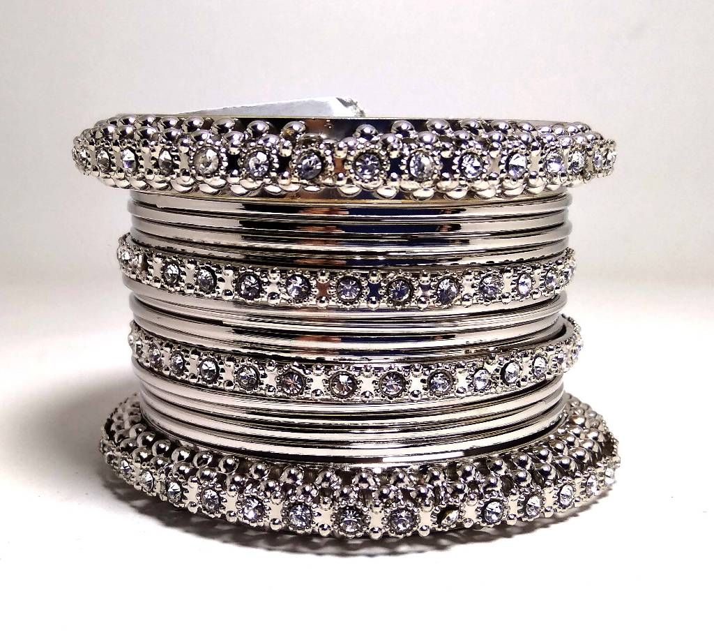 INDIAN SILVER PLATED CHURI