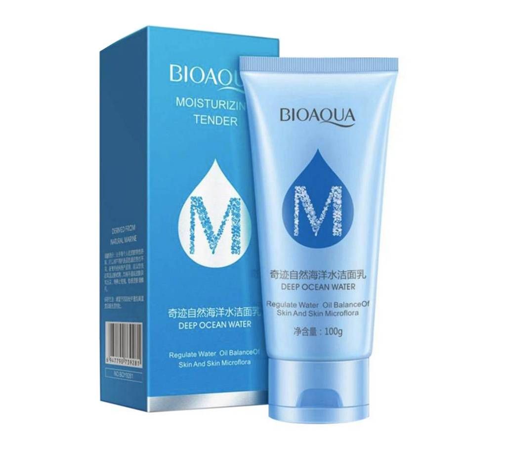BIOAQUA Deep Ocean Water Moisturizing Facial Wash (Korea) - 100ml