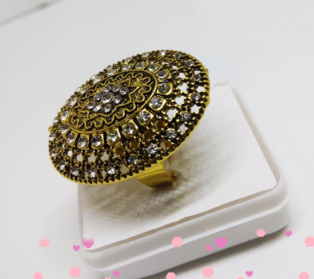 Antique stone ring