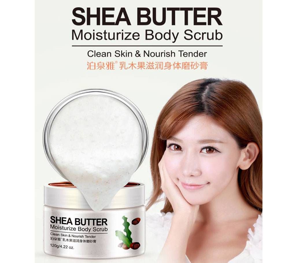 Bioaqua shea butter body scrub