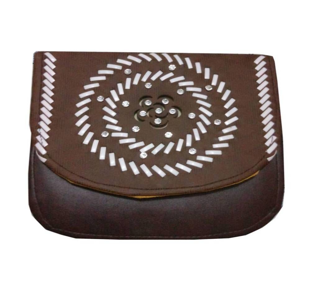 Brown Leather Womens Crossbody Purse