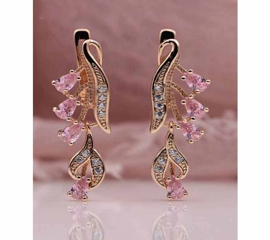 Pink Color Earring