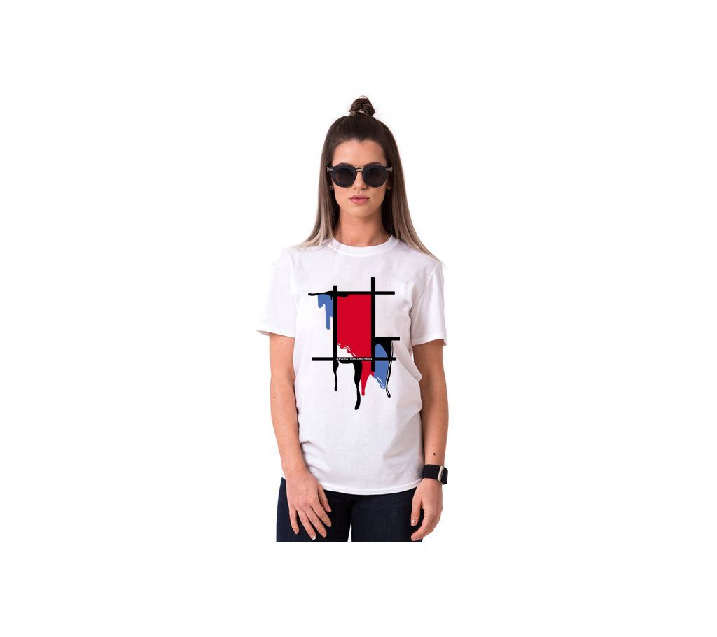 Decorate Ladies Half Sleeve Cotton T-Shirt