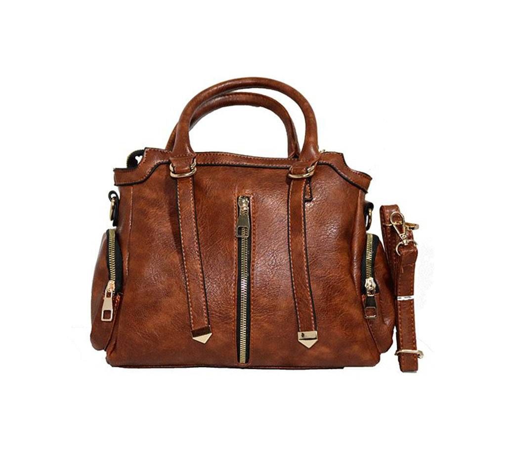 Chain Designed Leather Handbag