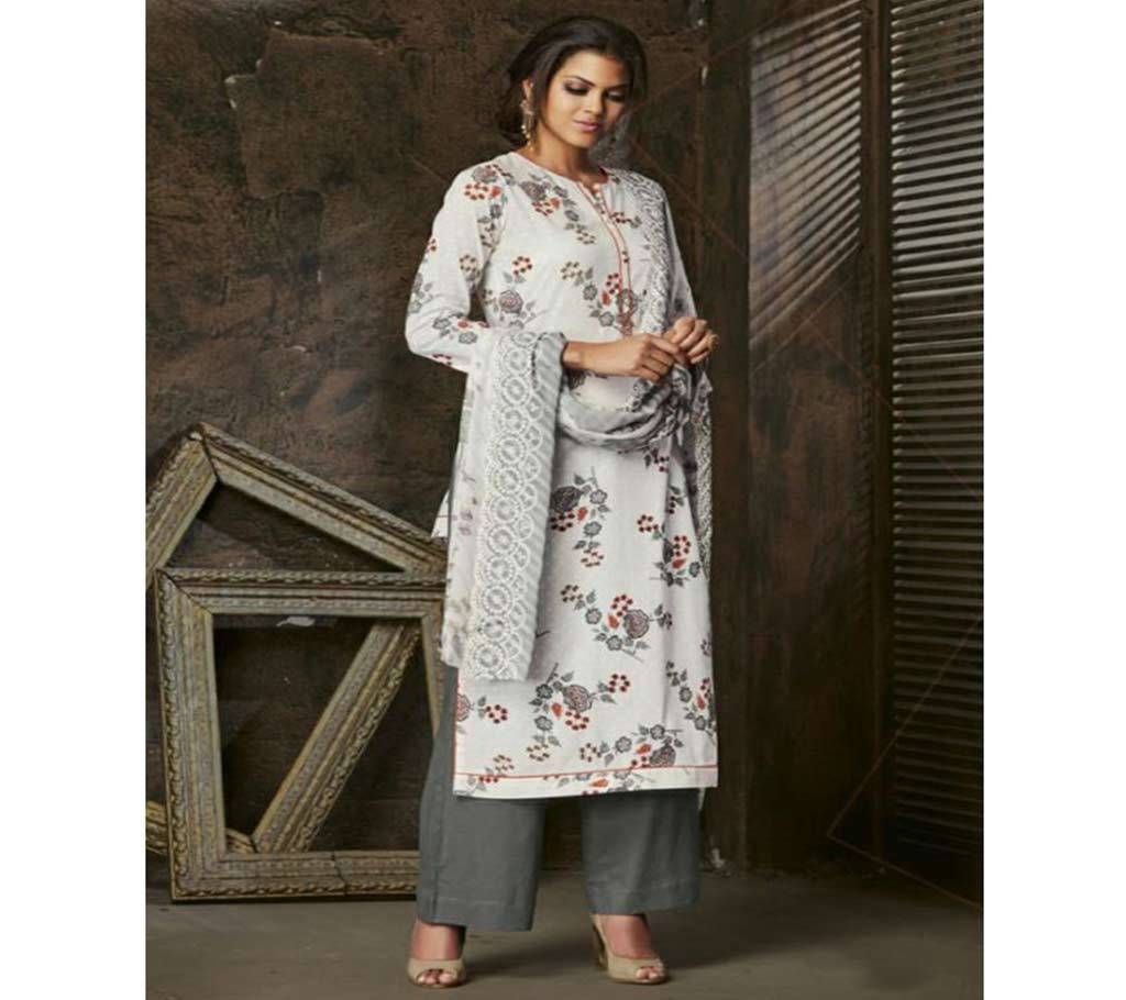 Itrana Mariam  H-3C Unstitched Cotton Suit