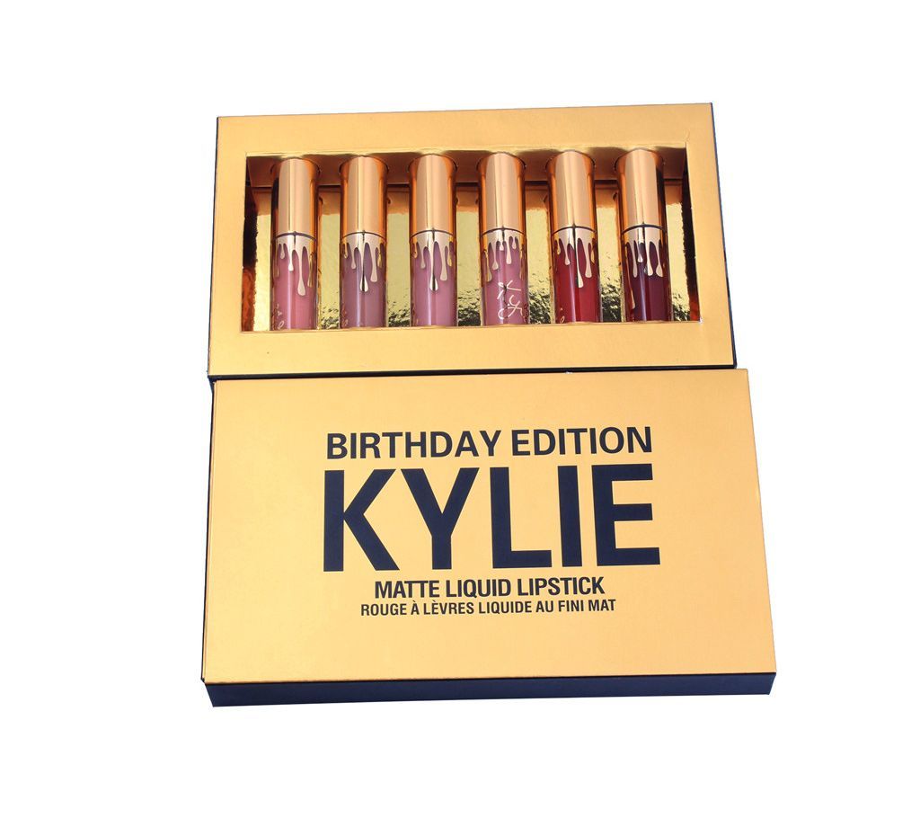 Kylie Liquid Matt Lipstick - 6 Piece (Malaysia)