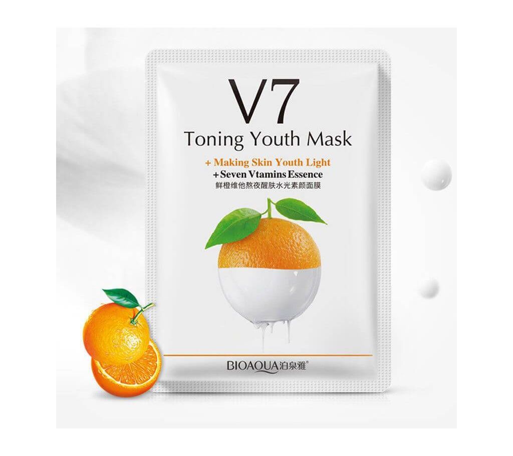 V7 TONING YOUTH MASK (ORANGE)
