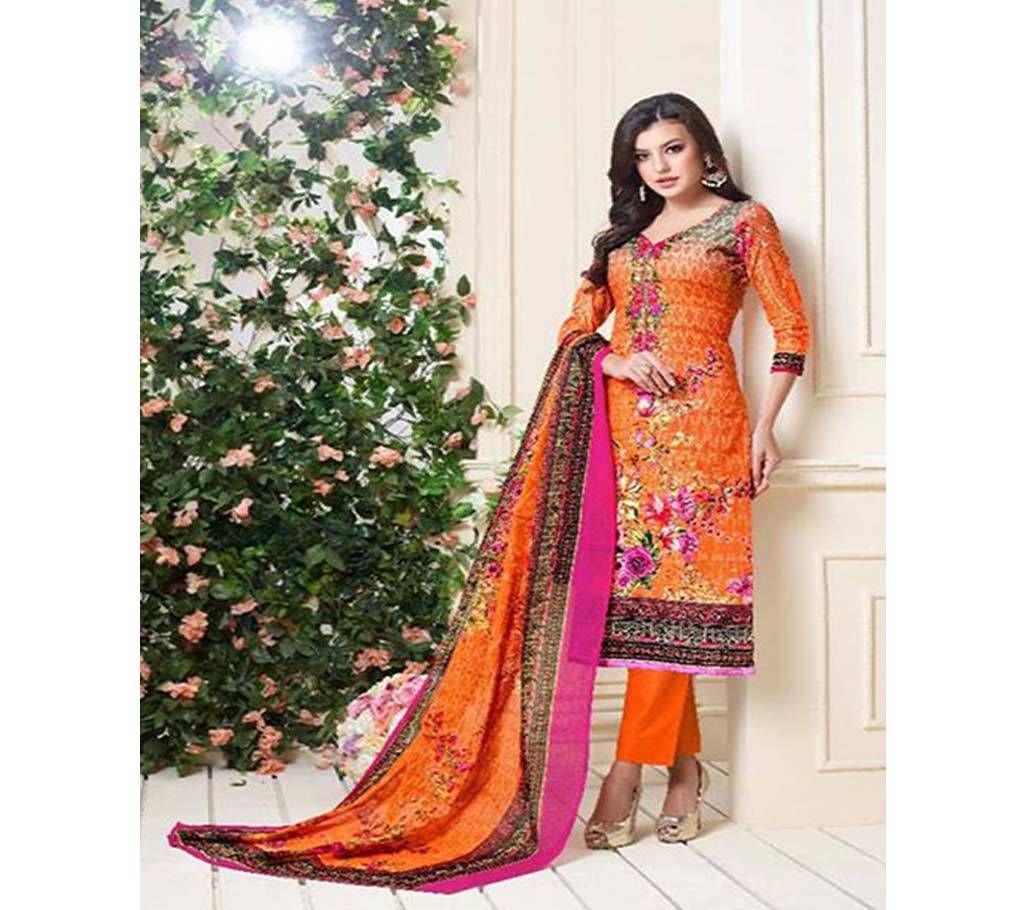 Lavina Unstitched Cotton Three Piece (Copy)