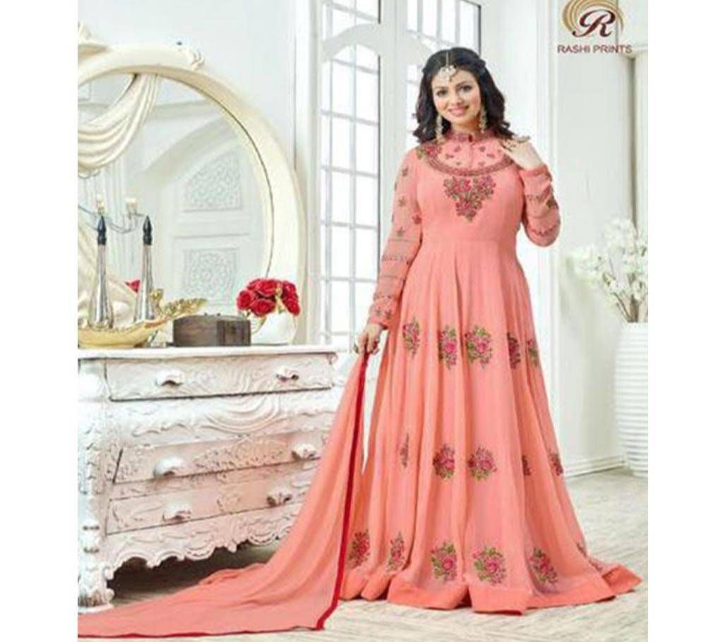 Unstitched Indian Georgette Gown
