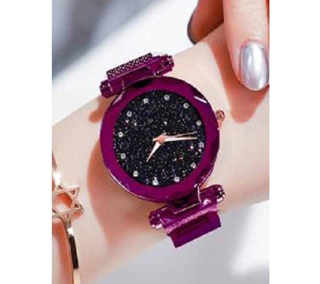 Dior magnet ladies watch purple