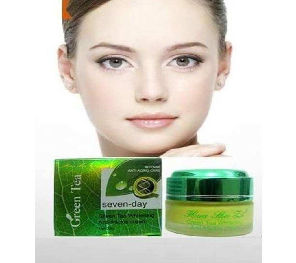 GREEN TEA WHITENING Anti -Freckle CREAM-25gm-China 
