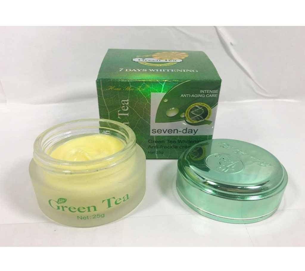 GREEN TEA whitening anti-freckle cream-25gm-Taiwan 