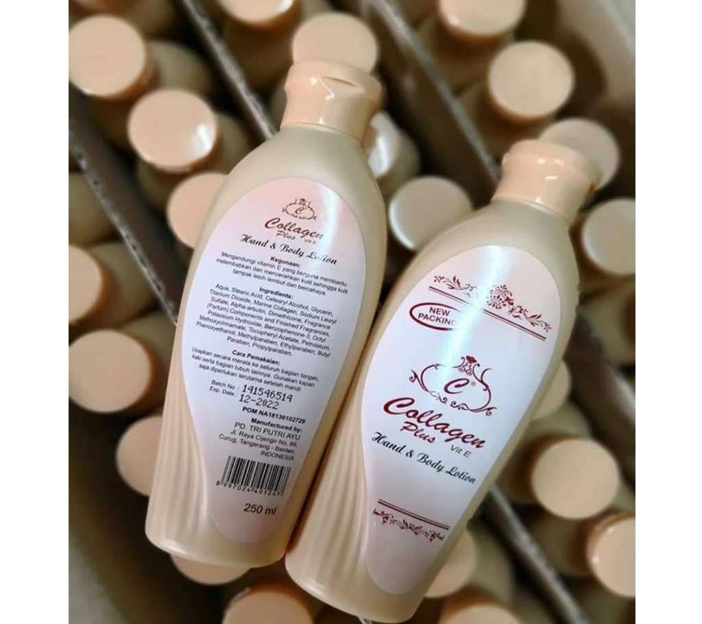 collagen plus vit e  hand and body lotion-2500ml-Indonesia 