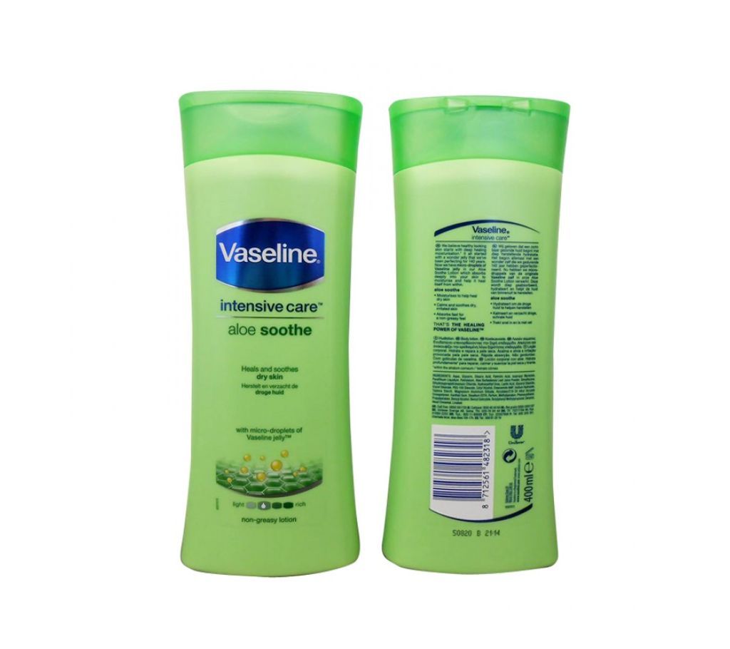Vaseline Intensive Care Deep restore Body Lotion-400ml-South Africa 