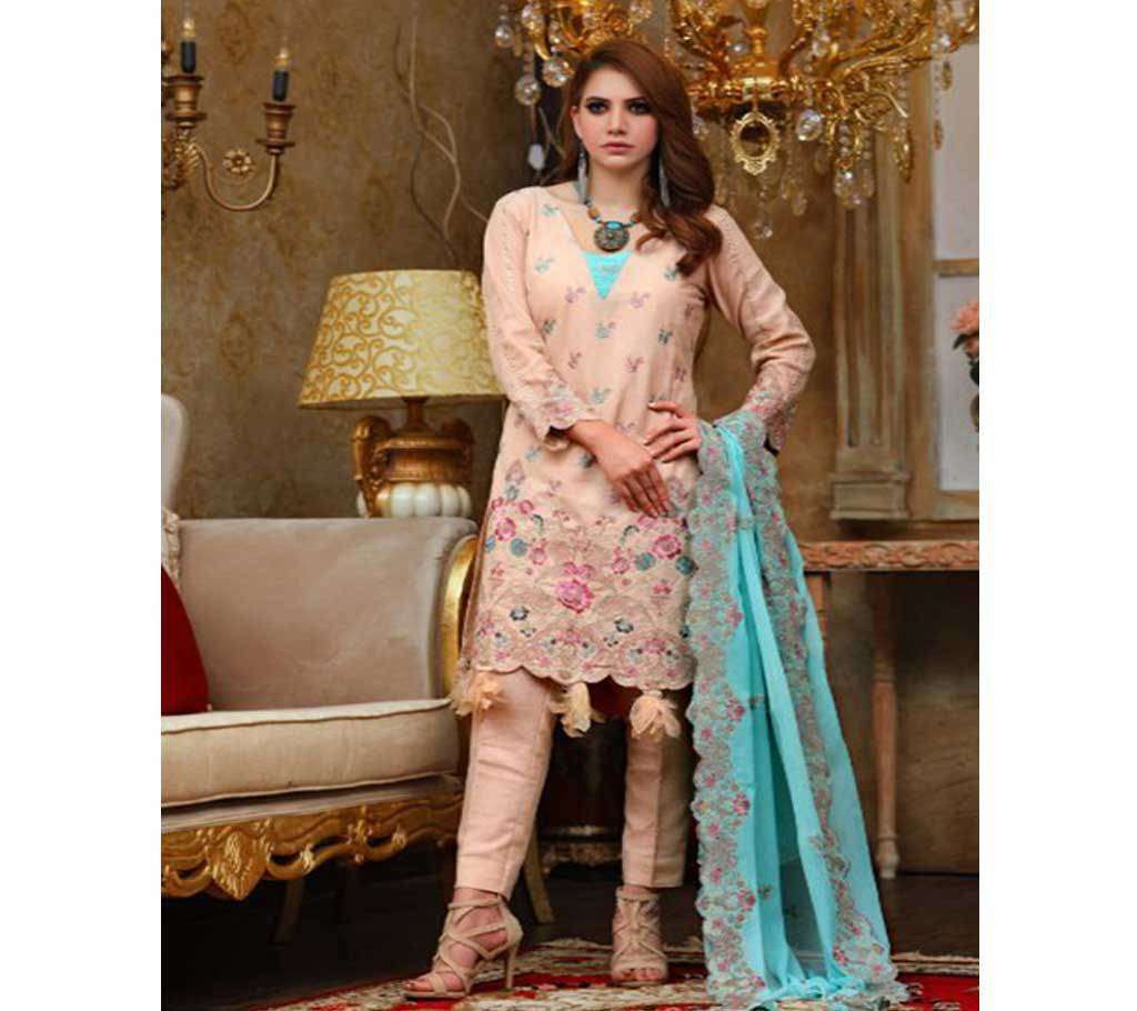 Manizay Gulle Wafa Unstitched Lawn 3 Pcs /  MK06 - KCO