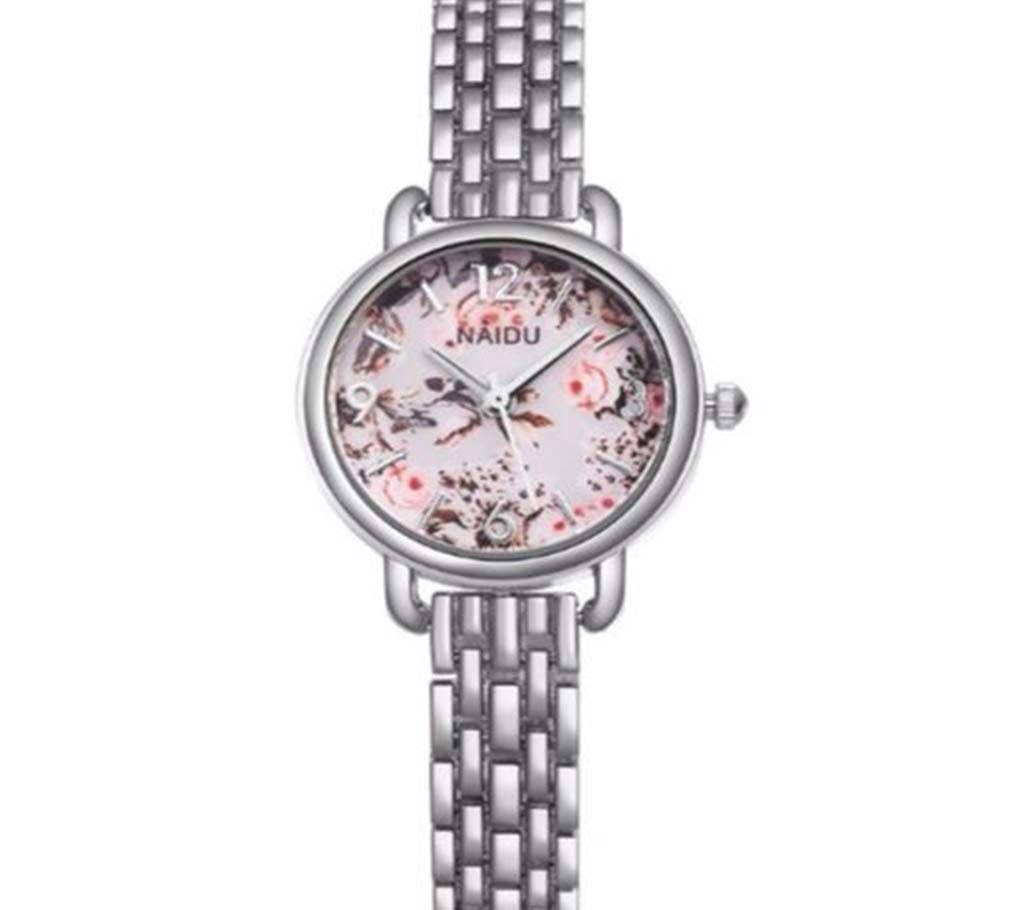  Steel Bracelet Quartz Watch For Women
