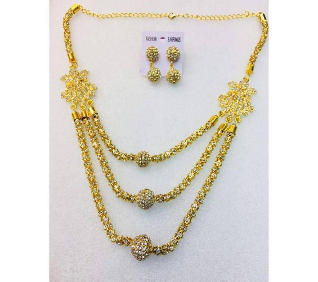 Indian Jaypuri Necklace Set 