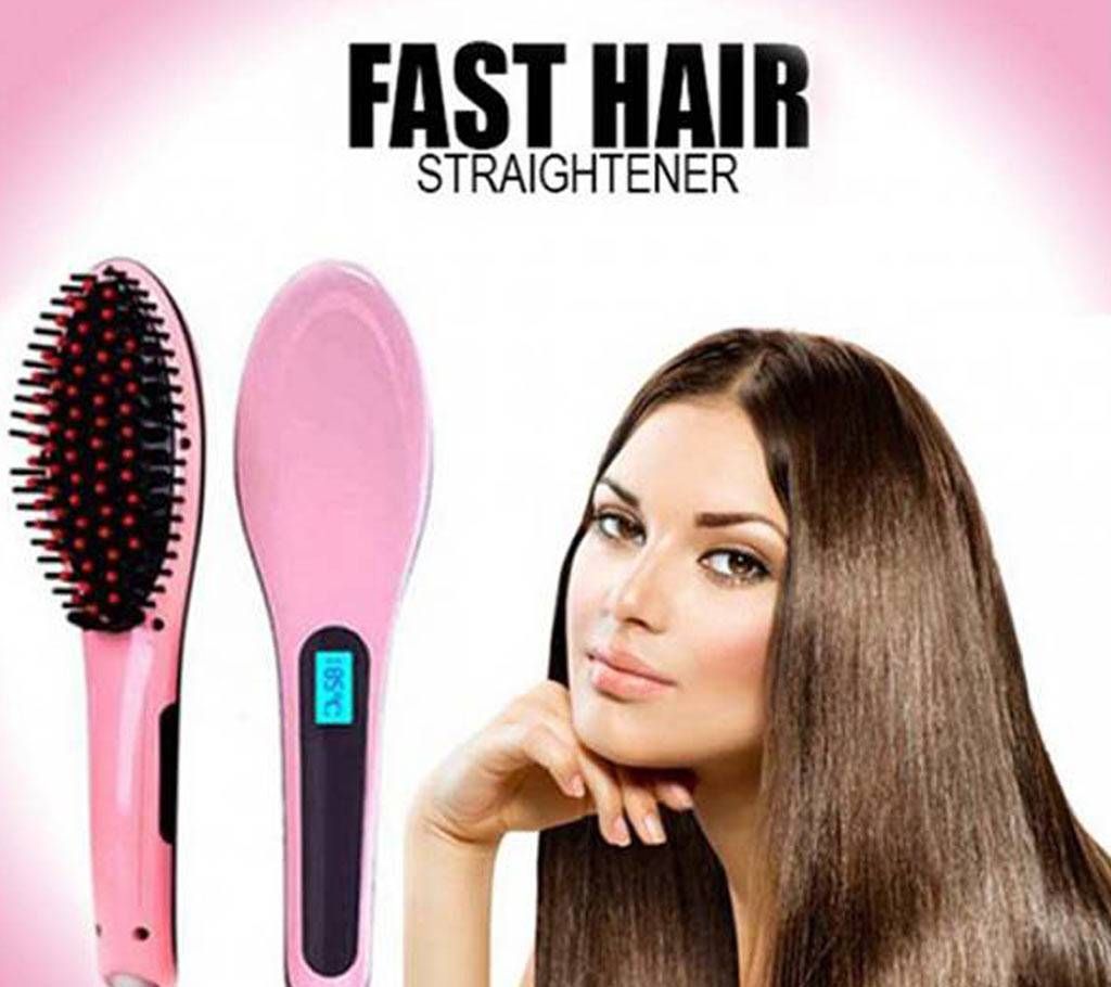 Fast Hair Comb Straightener